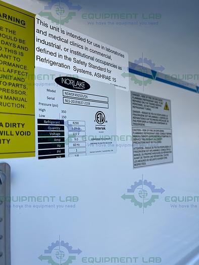 Used Norlake  NSWDF492SSS/0A White Dimond Series Auto Defrost Freezer 25°C, 49 CU. FT.