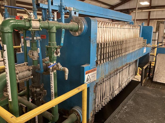Used 30 CU. FT. MICRONICS FILTER PRESS - 800 MM (#9913)