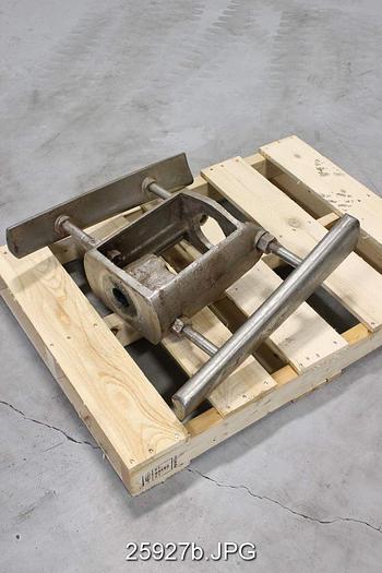 Used Black Clawson 24P Two Foil Rotor Cage, Stainless Steel, 24P #25927