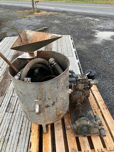 Used Bentonite Grout Pump