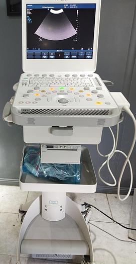 Gebraucht Philips CX30 tragbare Ultraschallgerät inkl. EKG Kabel und Netzteil