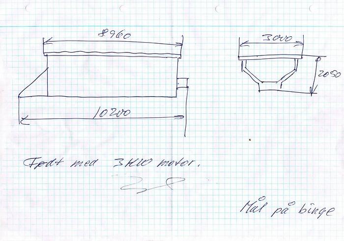 Used Binge (hopper) – for 30 m3 of meat discards. This binge contains two stainless steel (new) conveyors – each controlled by separate Reynold gear motors.