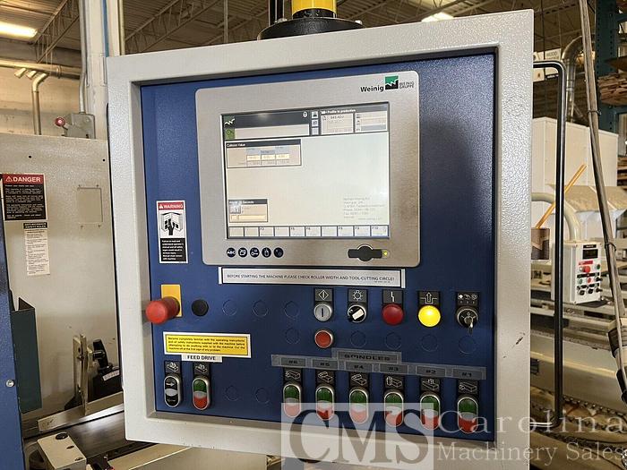 Used Weinig Powermat 1000 Moulder with Infeed