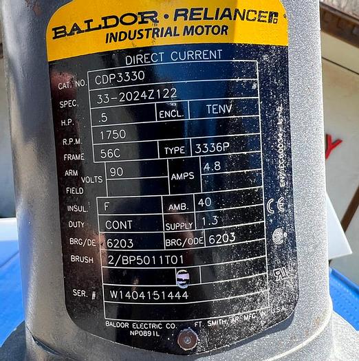 Used Conveyor, Belt, 24" x 64", S/st, Cleated, Incline, 0.5 HP #S744645