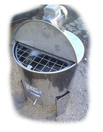 Serbatoio INOX lt. 50 con agitatore elettrico e coperchio semiapribile