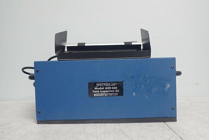 Used Spectroline EF-260C UV Long Life Filter Lamp & ASR-260 Field Inspection Kit