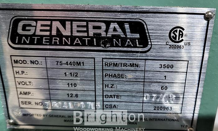 Used General International used boring machine #CBM2280