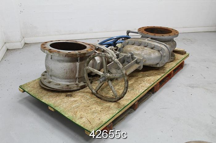 Used Velan 18" Hand Operated Globe Valve #42655