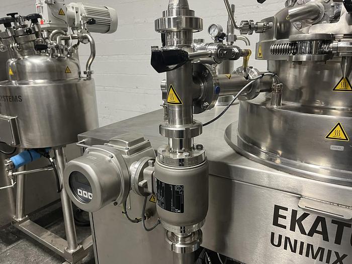 Used 50 LITER EKATO UNIMIX VACUUM MIXER - MODEL SRT 50
