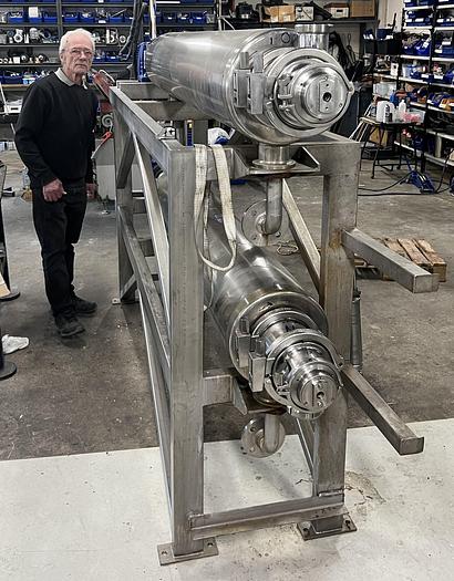 Refurbished 1999 CONTHERM Rack with 2 x horizontal Contherm unit, type 6"x9"