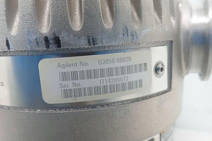 Used Agilent G3850-80020 Turbo-V 301 Navigator Vacuum Turbomolecular Pump