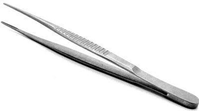 Used Forceps Tissue Dissecting Atraumatic DeBakey 2mm Vascular 195mm LEIBINGER 31-08912