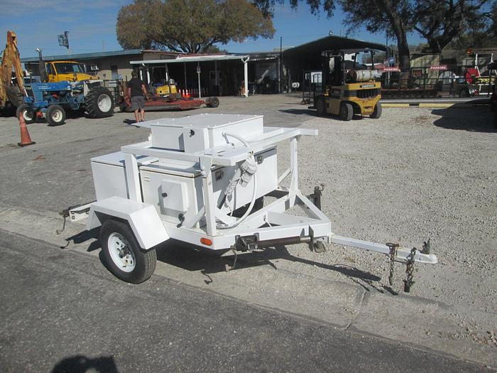 Used Portable Radar Speed Indicator Trailer
