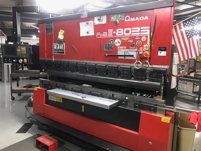 1996 88 Ton Amada FBD-8025 CNC Press Brake