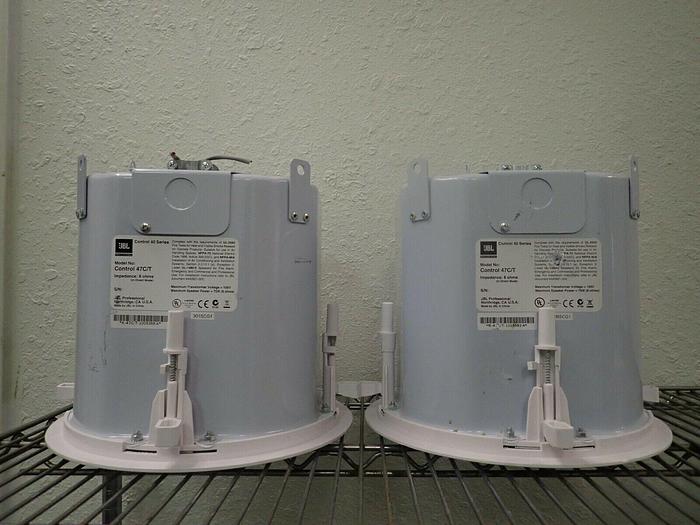 Used Pair of JBL Professional Control 47C/T Speakers