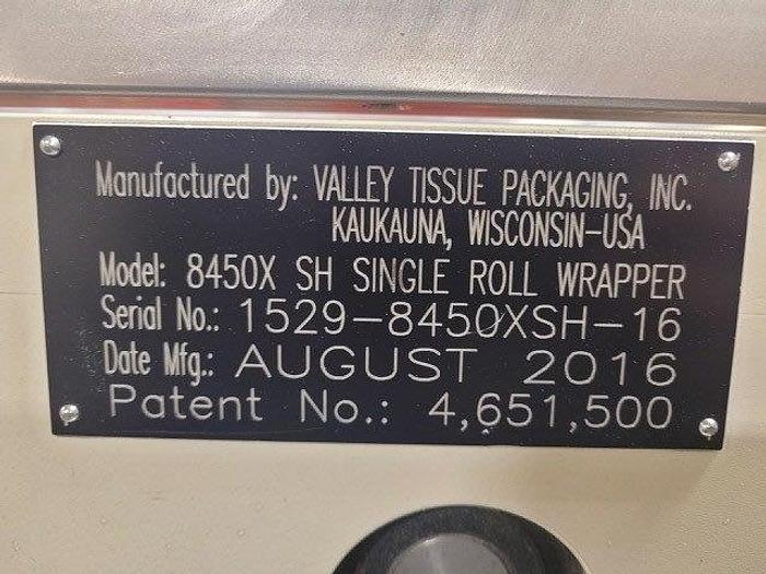 Used Valley Tissue 8450 Single Roll Wrapper