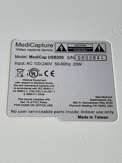 Gebraucht Medi Capture USB200 