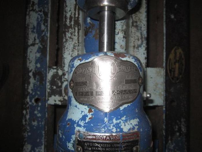 Used Pump, Moyno, 1.50 HP, S/st, Mdl 550, 2" Inlet, #S738819
