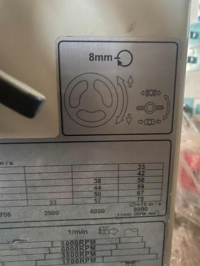 Used 2005 Jet JWS 34 Spindle Moulder with JPF-2 Feeder