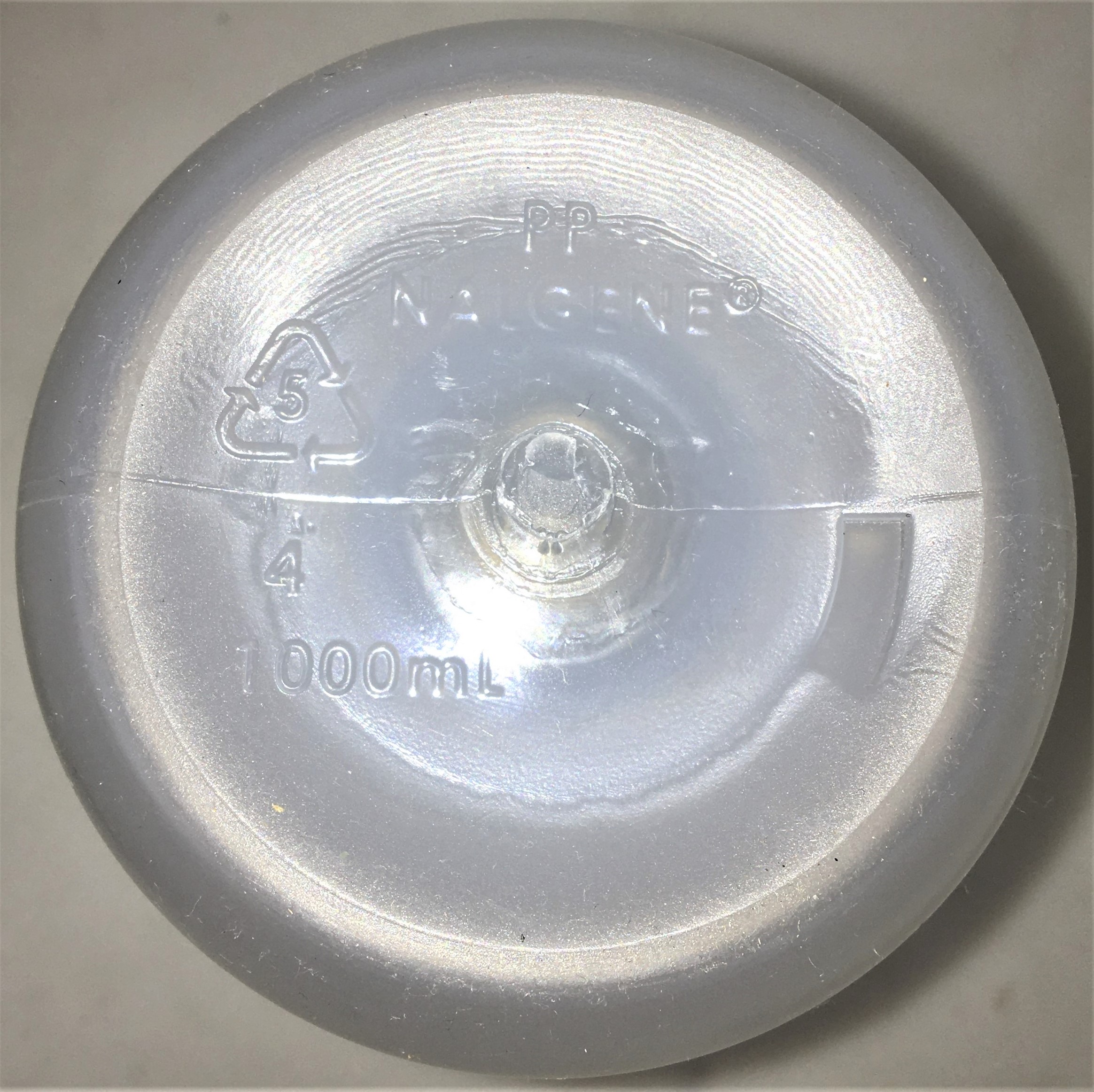 New Open Box Nalgene 2006-0032 Round Narrow-Mouth PPCO Bottles with Closure - 1L