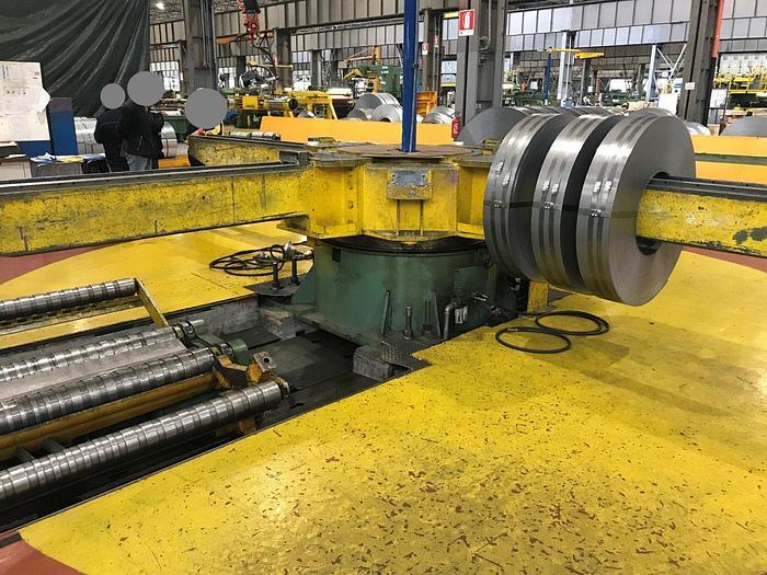 Used MINO   1840mm x 4mm Slitting Line (Used)  #3927