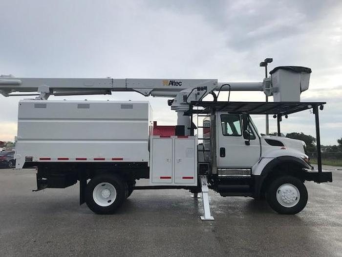 Used 2010 International 7300 4x4 Altec LRV58 63ft Over-Center Forestry Truck - C76319