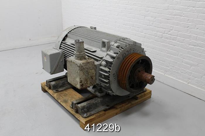 Used General Electric A/C Motor, 200Hp, 1185Rpm, 460Volts #41229