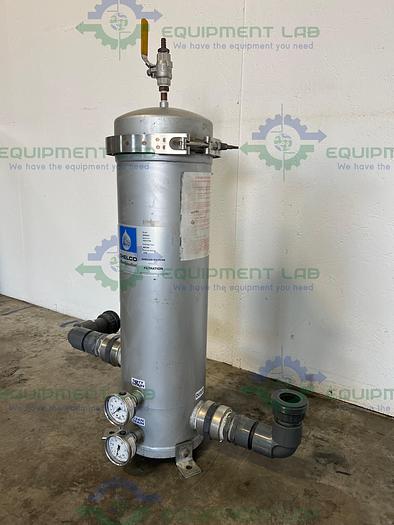 Used Shelco MicroGuardian  5FOS2 Stainless Steel Filter Housing 150PSI