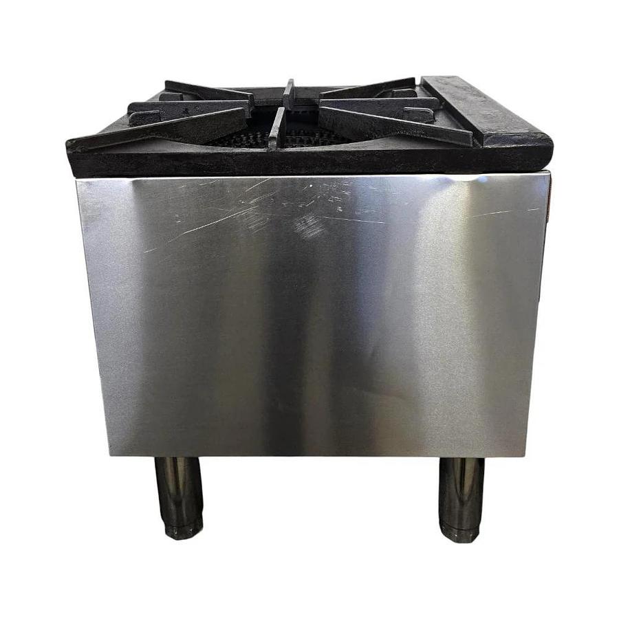 Used Omcan 37525 Single Stock Pot Range - Natural Gas -warranty