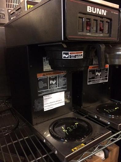 Used BUNN POUR OVER COFFEE MACHINE - 2 BURNERS - 2 AVAILABLE
