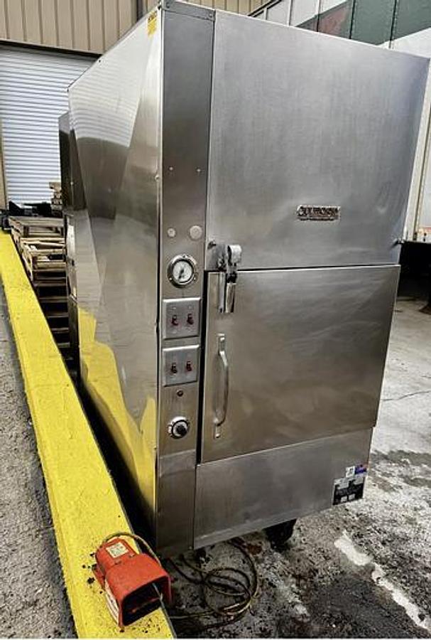 Used Ole Hickory EL-ES BBQ Smoker Natural Gas and Wood Fired Restaurant Smoker