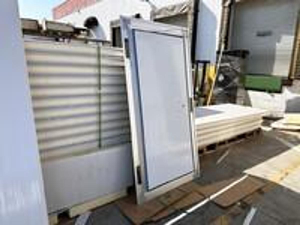 Used Walk in Freezer Man Door Heated