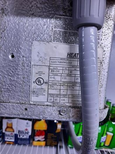 Used Walk in cooler with 9 glass doors - excellent condition - SEE DIAGRAM FOR DIMENSIONS