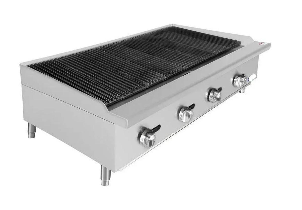Used Bishop ATCB-48 Countertop Charbroiler -WARRANTY