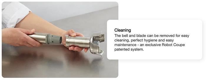 Robot Coupe - Compact 10" Immersion Blender 16 Qt Capacity - CMP250VV