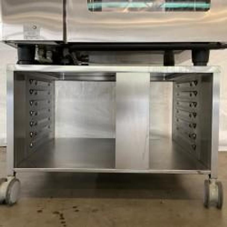 Used Rational Combi Oven Gas SCC102 on Stand