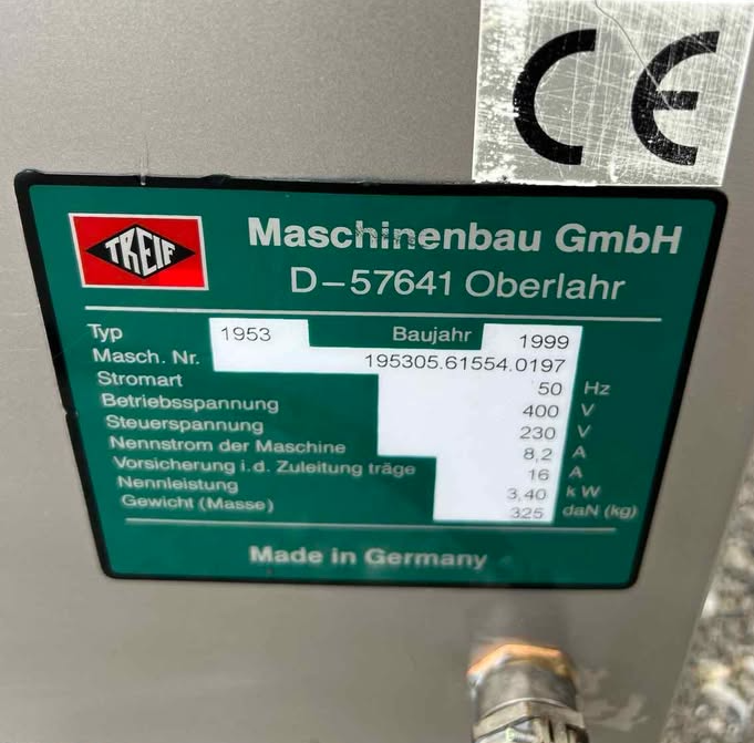 Used Treif Slicer - near new machine