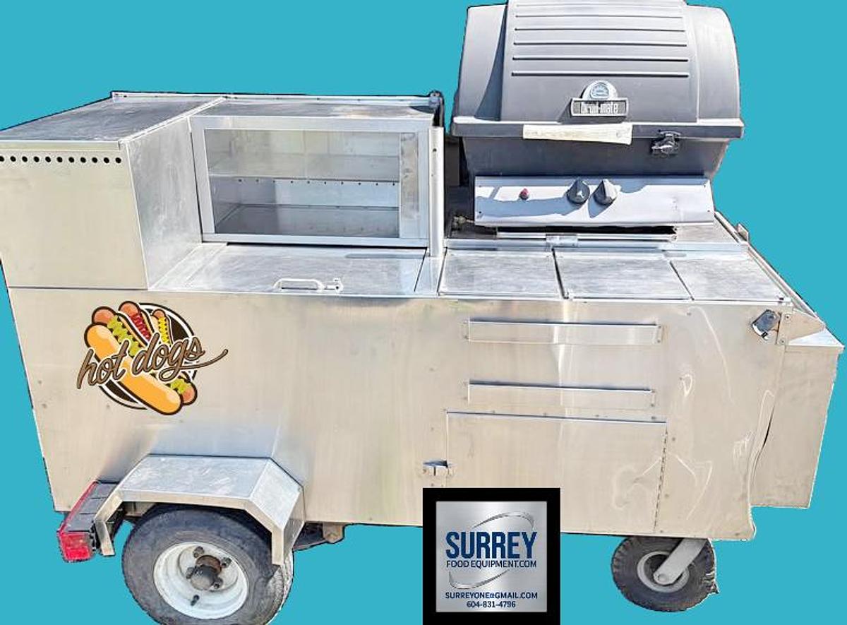 Used Hot dog cart - big profit maker - locally health department approved