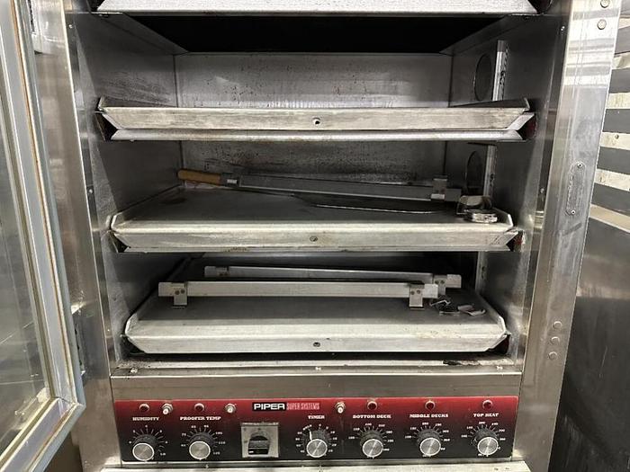 Refurbished PIPER OVEN / PROOFER 3 PAN OVEN 9 PAN PROOFER