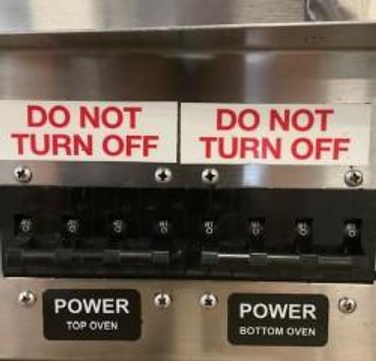 Refurbished CTX Infrared Conveyor Electric Countertop Oven Double 800 Degrees DZ33II