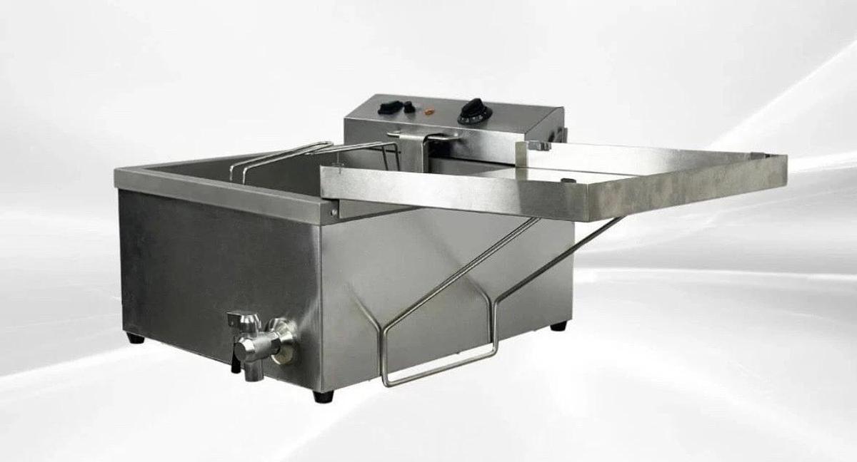 NEW 15lbs Commercial Deep Fryer Funnel Cake Donut Churros Electric 115V - NSF