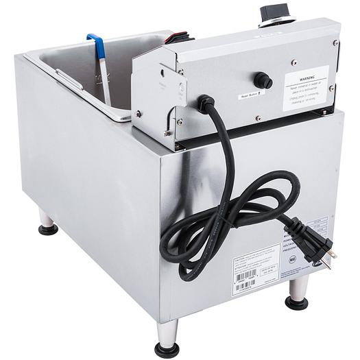Globe 16 lb Electric counterop deep fryer