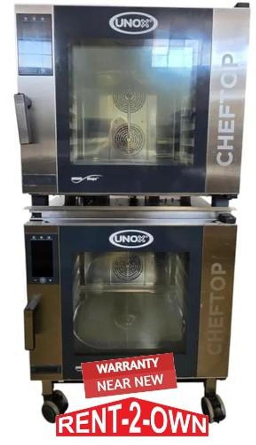 Used Unox XAVC-06FS-GPRM Double Stacked Combi Oven - Natural Gas