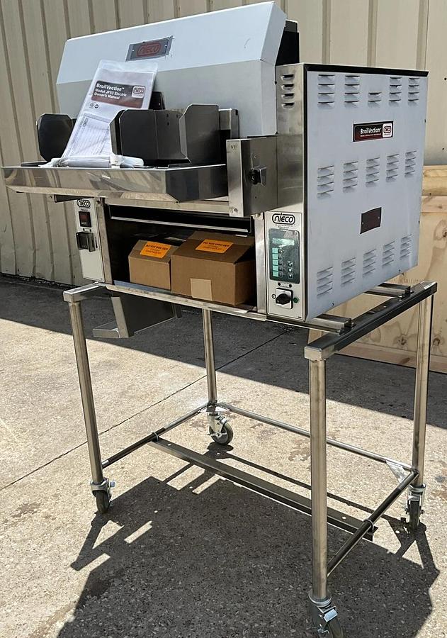 Used Nieco JF93E Electric Broilvection automatic broiler Hamburger Ventless oven - Brand new clearance item