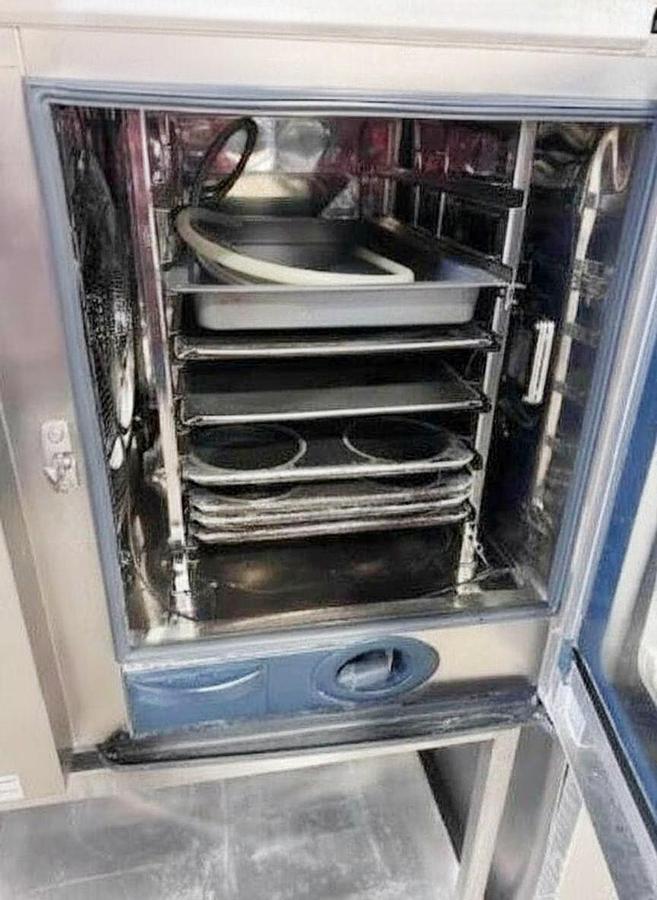 Used Rational oven with ventless hood system