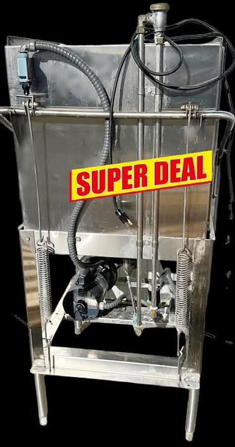 Used Commercial Low Temp ADS Pass Thru Dishwasher/Warewasher