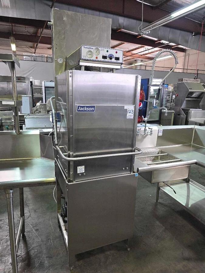 Used Jackson Tempstar Ventless High Temp Pass Through Dishwasher - 