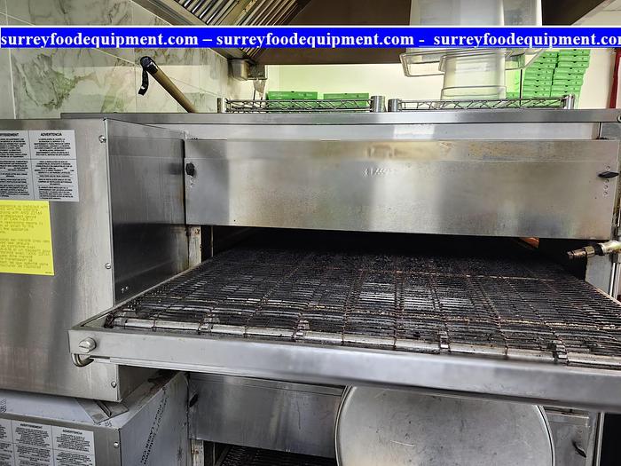 Used Middleby Marshall double gas stack conveyor ovens - Model PS540G - 16 MONTHS OLD