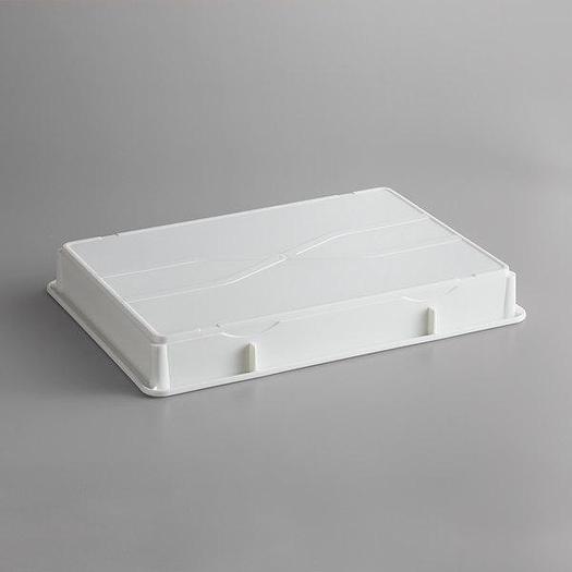 Baker's Mark 18" x 26" White Heavy-Duty Polypropylene Dough Proofing Box Lid