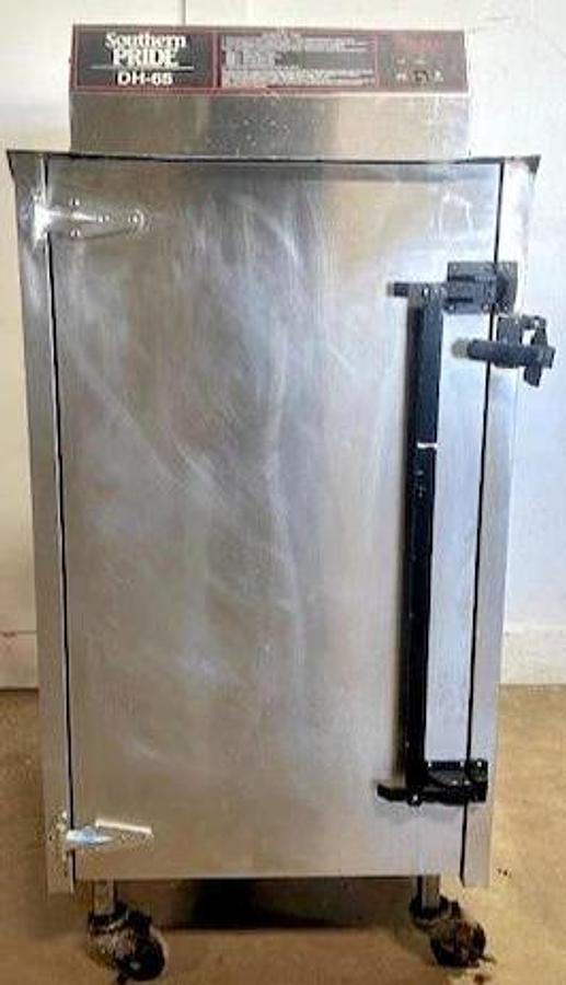 Used SOUTHERN PRIDE DH-65 SMOKE CHEF COMMERCIAL SMOKER ROASTING OVEN/BBQ PIT,208V 1PH